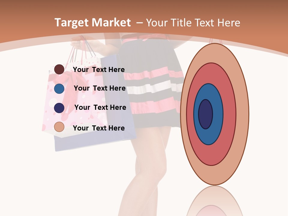 Wealth Present Female PowerPoint Template