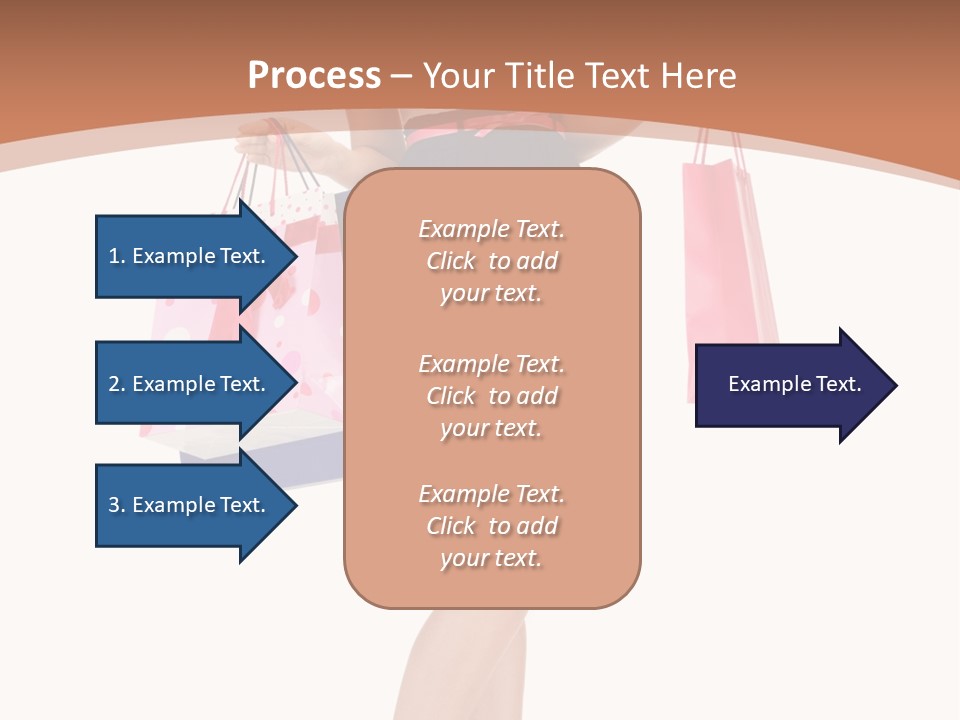 Wealth Present Female PowerPoint Template