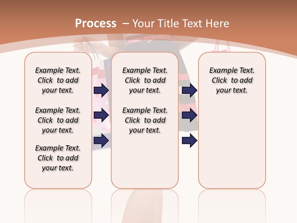 Wealth Present Female PowerPoint Template