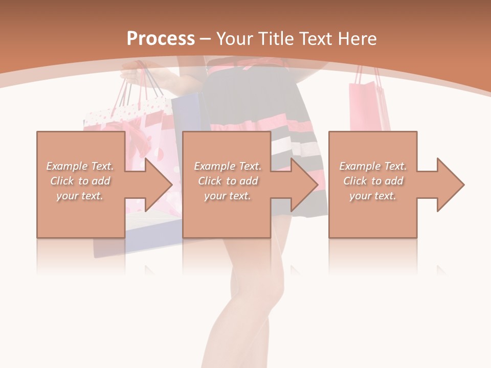 Wealth Present Female PowerPoint Template