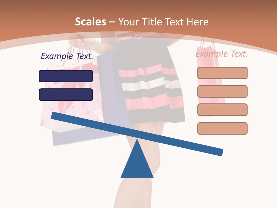 Wealth Present Female PowerPoint Template