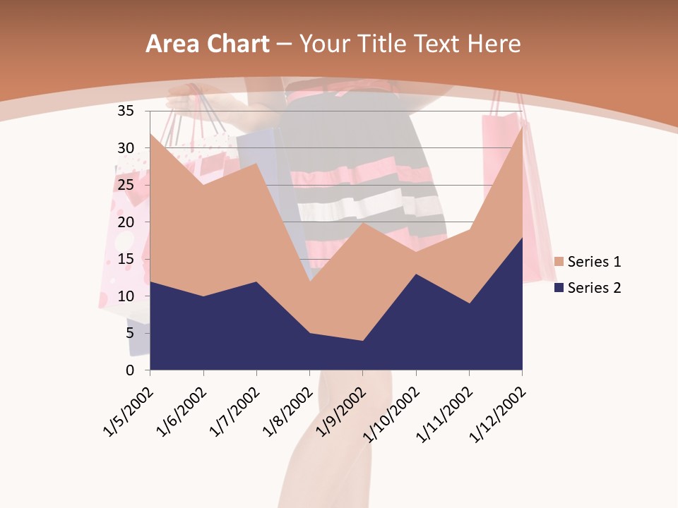 Wealth Present Female PowerPoint Template