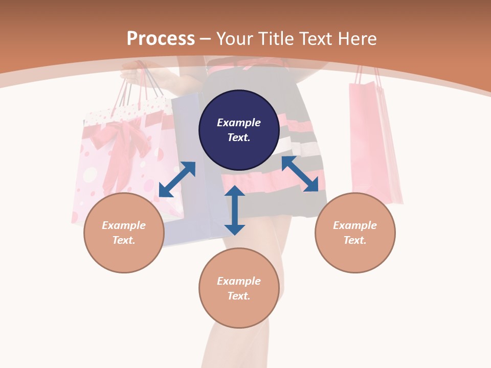 Wealth Present Female PowerPoint Template