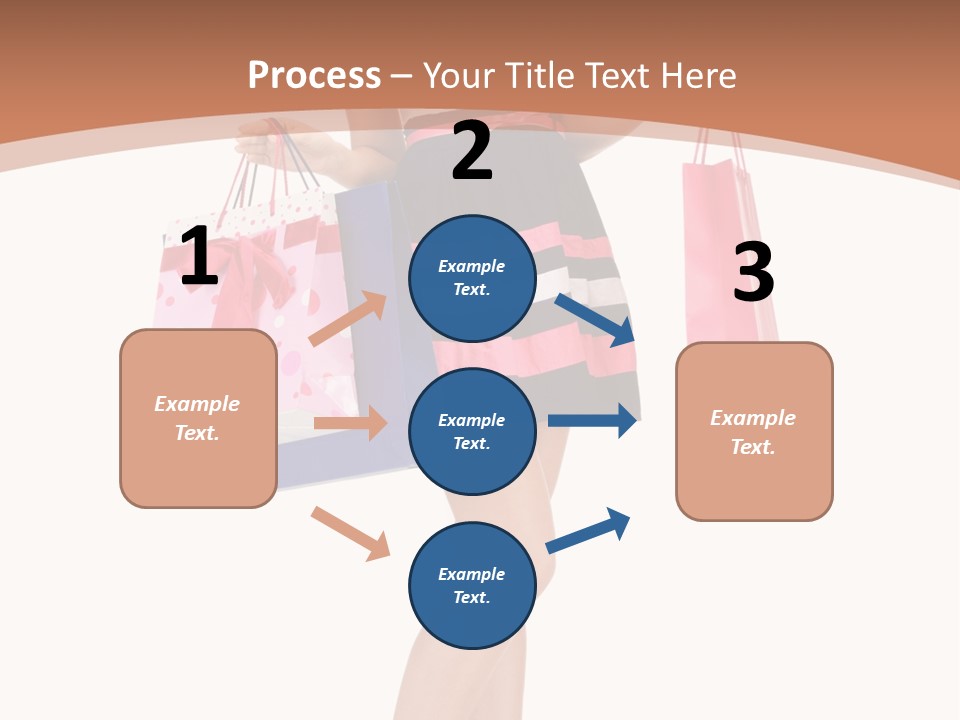 Wealth Present Female PowerPoint Template