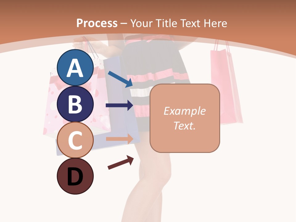 Wealth Present Female PowerPoint Template