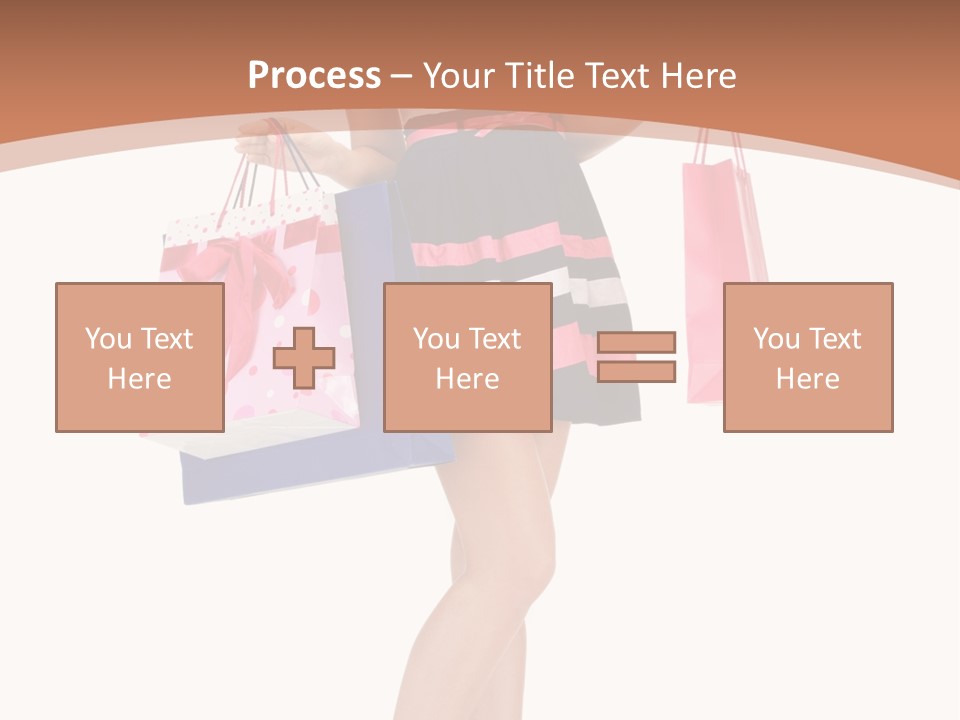 Wealth Present Female PowerPoint Template