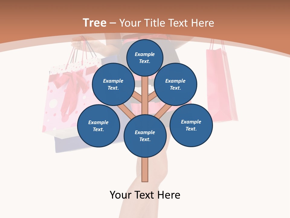 Wealth Present Female PowerPoint Template