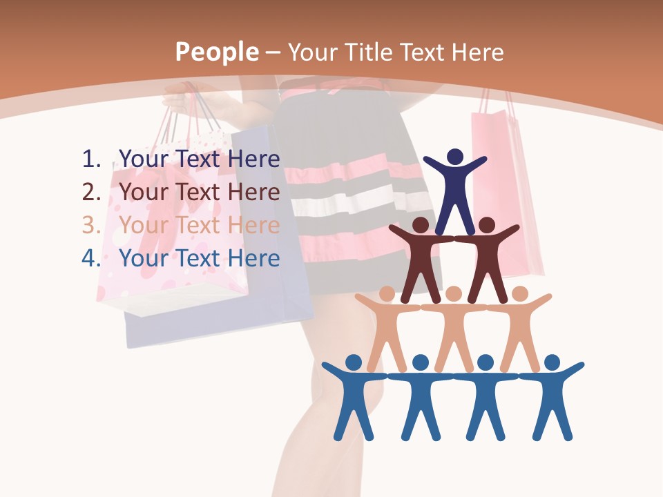 Wealth Present Female PowerPoint Template