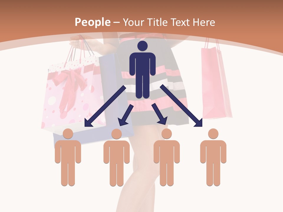 Wealth Present Female PowerPoint Template