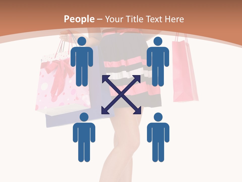 Wealth Present Female PowerPoint Template