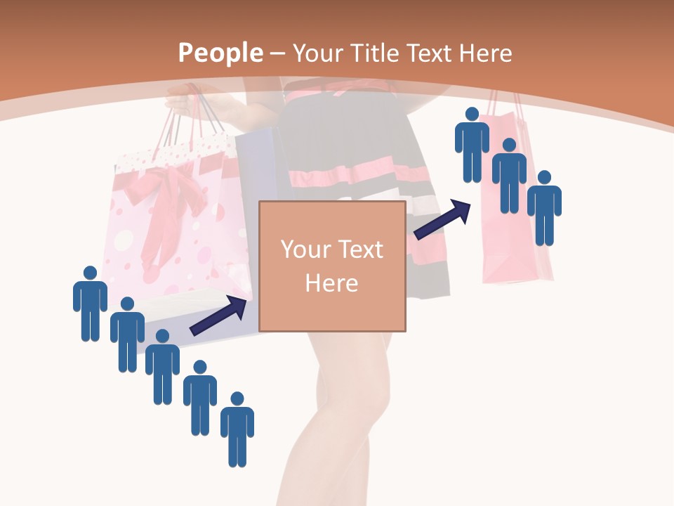 Wealth Present Female PowerPoint Template