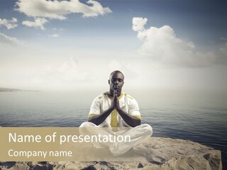 Concept Sunset Stress PowerPoint Template