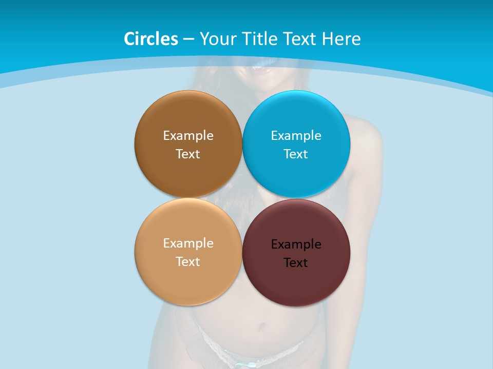 Lifestyle Pretty Female PowerPoint Template