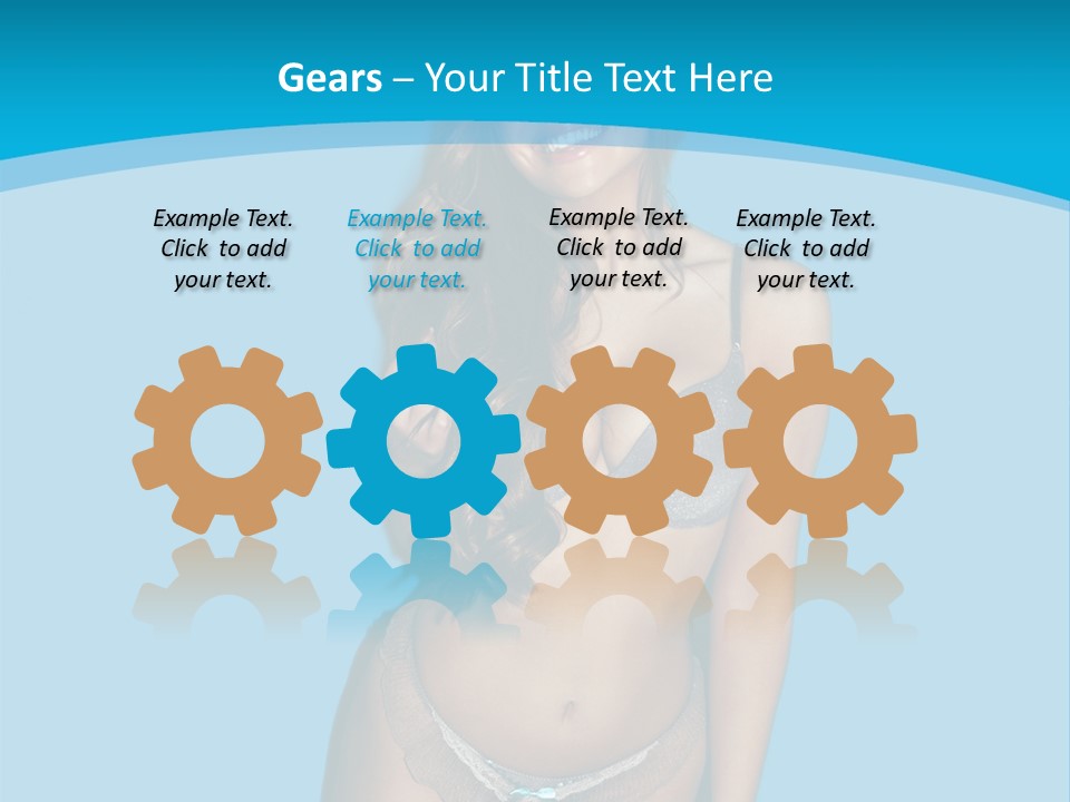 Lifestyle Pretty Female PowerPoint Template