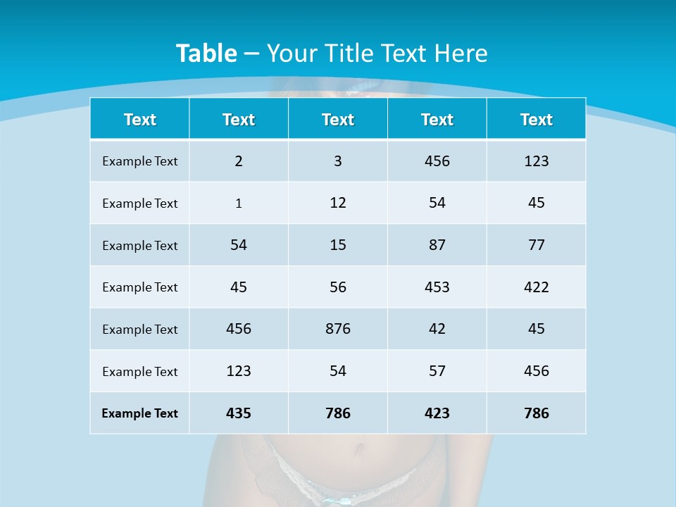 Lifestyle Pretty Female PowerPoint Template