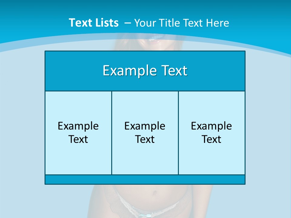 Lifestyle Pretty Female PowerPoint Template