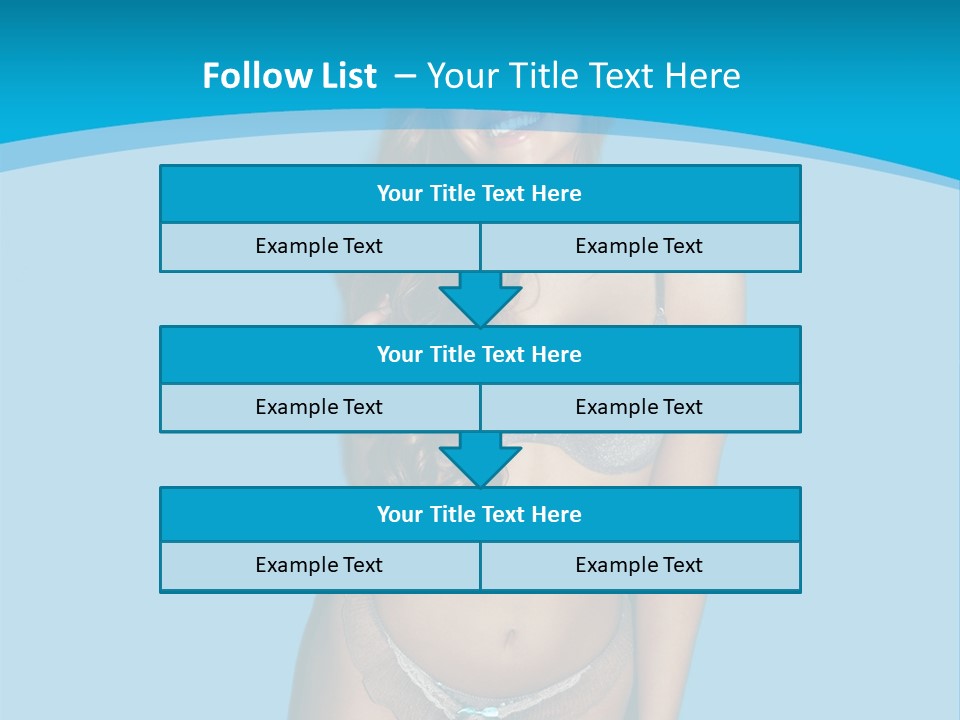 Lifestyle Pretty Female PowerPoint Template