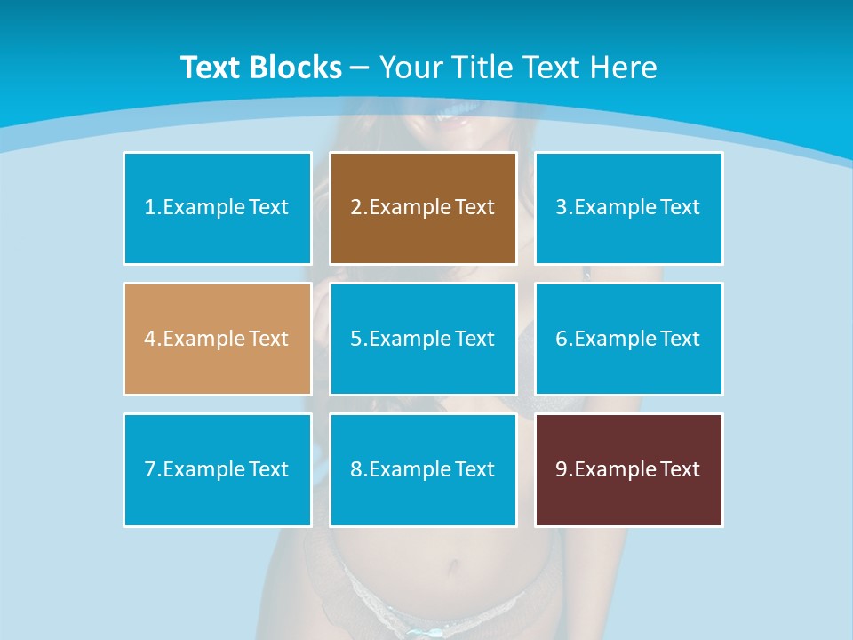 Lifestyle Pretty Female PowerPoint Template