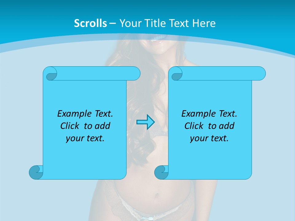 Lifestyle Pretty Female PowerPoint Template