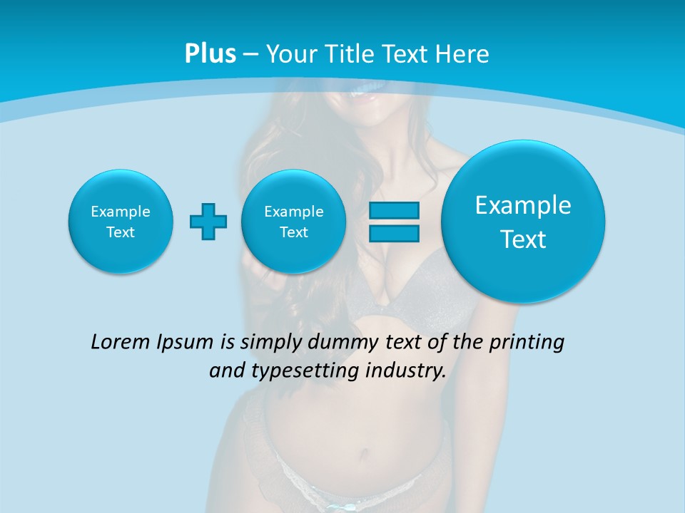 Lifestyle Pretty Female PowerPoint Template