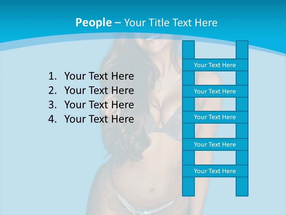 Lifestyle Pretty Female PowerPoint Template