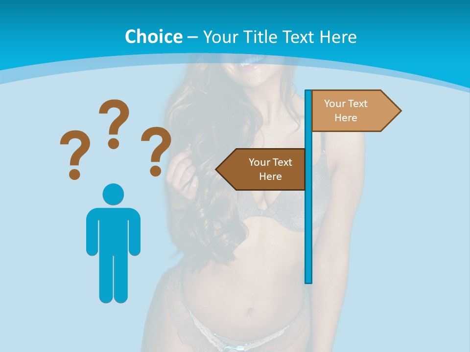 Lifestyle Pretty Female PowerPoint Template