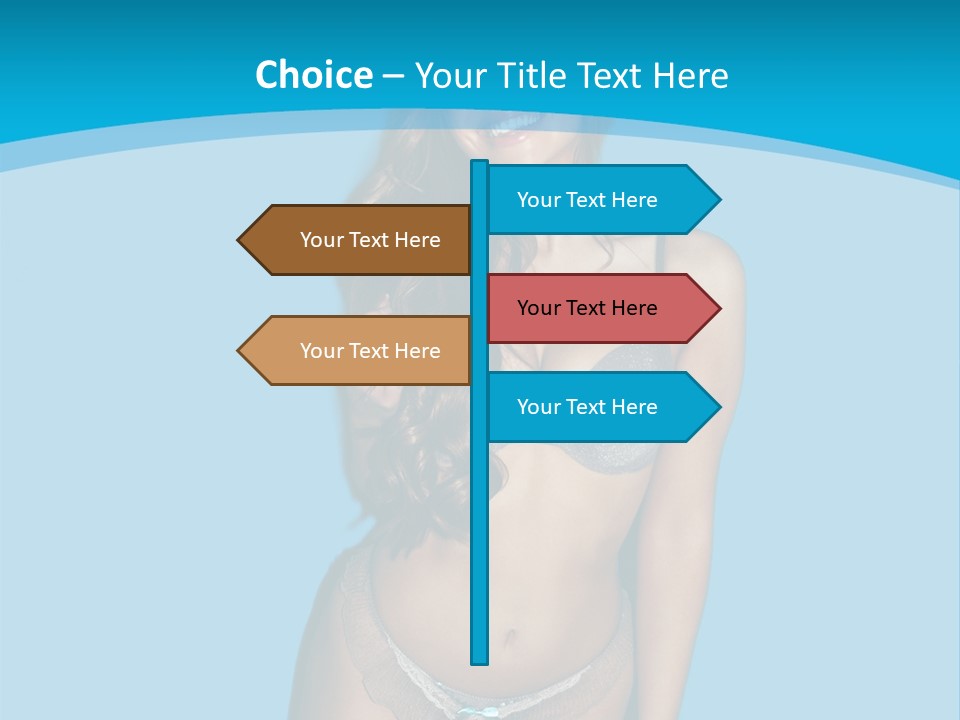 Lifestyle Pretty Female PowerPoint Template