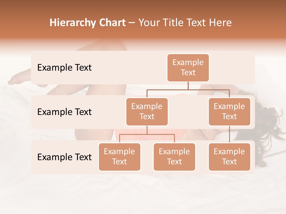 Knickers Attractive White Bed PowerPoint Template