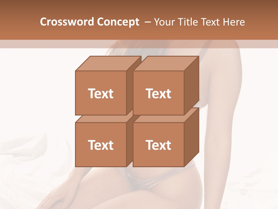 Lingerie Lifestyle Young Youthful PowerPoint Template