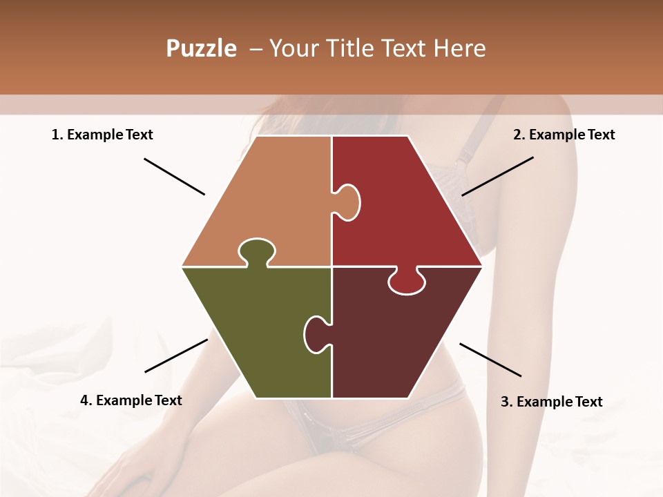 Lingerie Lifestyle Young Youthful PowerPoint Template