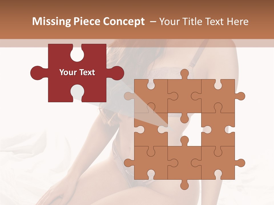 Lingerie Lifestyle Young Youthful PowerPoint Template