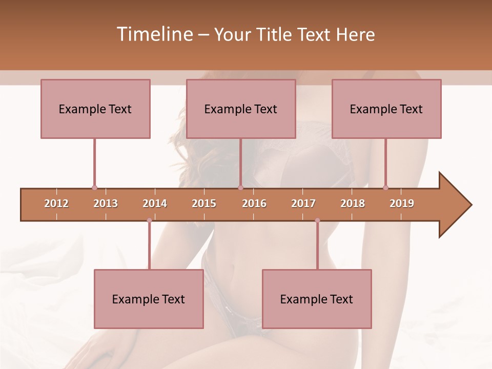 Lingerie Lifestyle Young Youthful PowerPoint Template