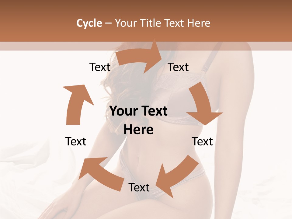 Lingerie Lifestyle Young Youthful PowerPoint Template