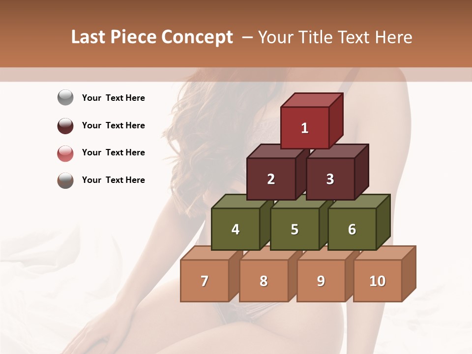 Lingerie Lifestyle Young Youthful PowerPoint Template