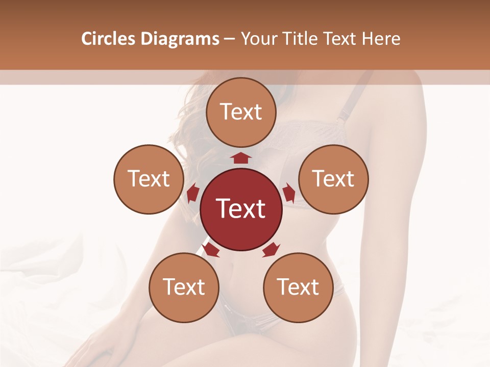 Lingerie Lifestyle Young Youthful PowerPoint Template