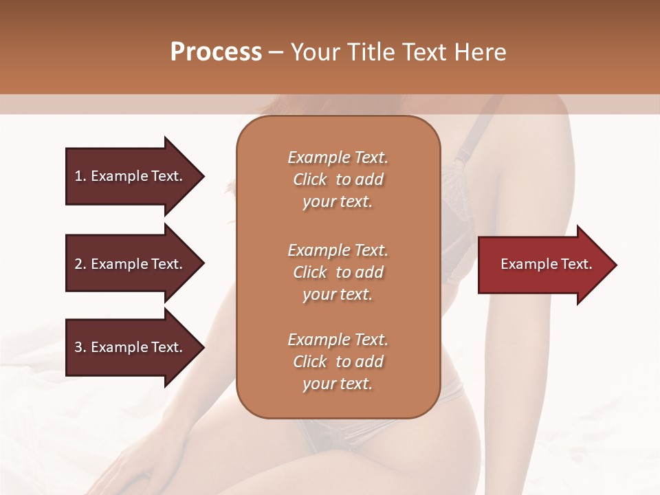 Lingerie Lifestyle Young Youthful PowerPoint Template