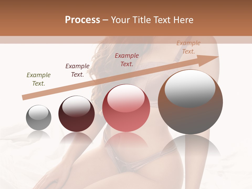 Lingerie Lifestyle Young Youthful PowerPoint Template