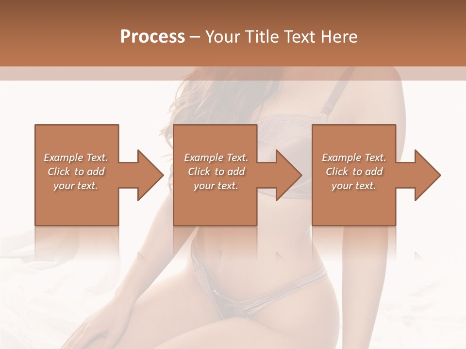 Lingerie Lifestyle Young Youthful PowerPoint Template