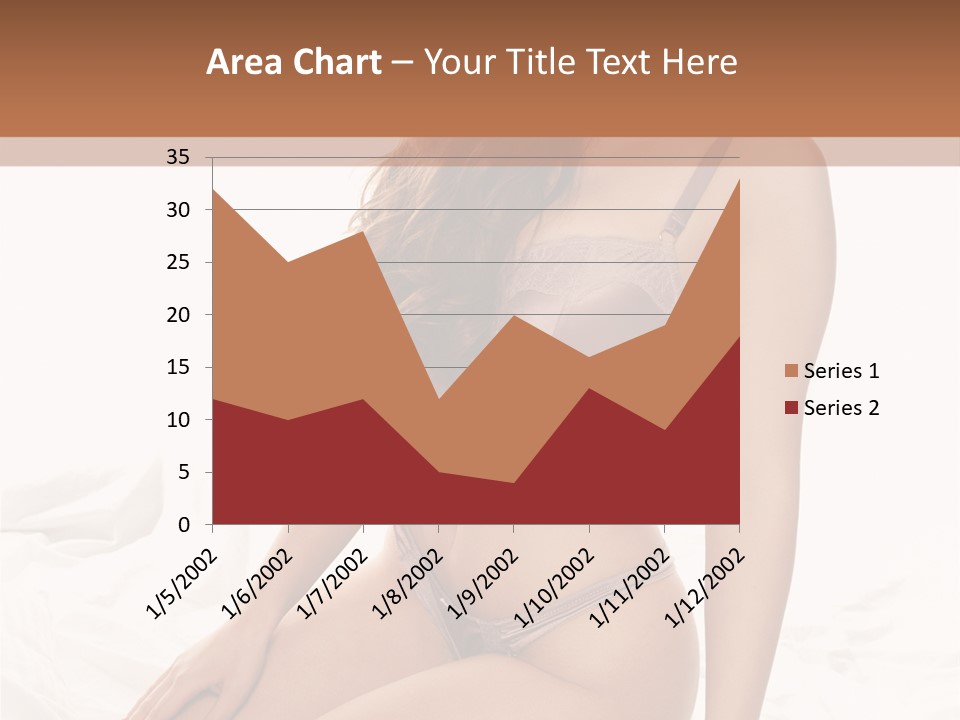 Lingerie Lifestyle Young Youthful PowerPoint Template