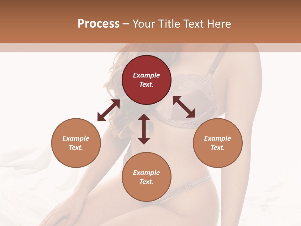 Lingerie Lifestyle Young Youthful PowerPoint Template