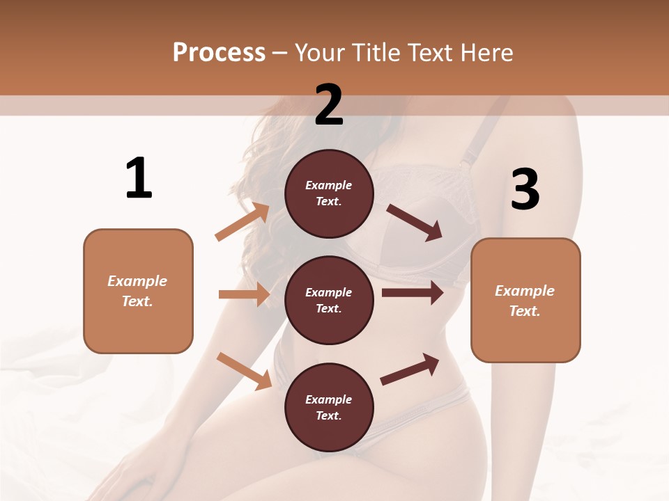 Lingerie Lifestyle Young Youthful PowerPoint Template