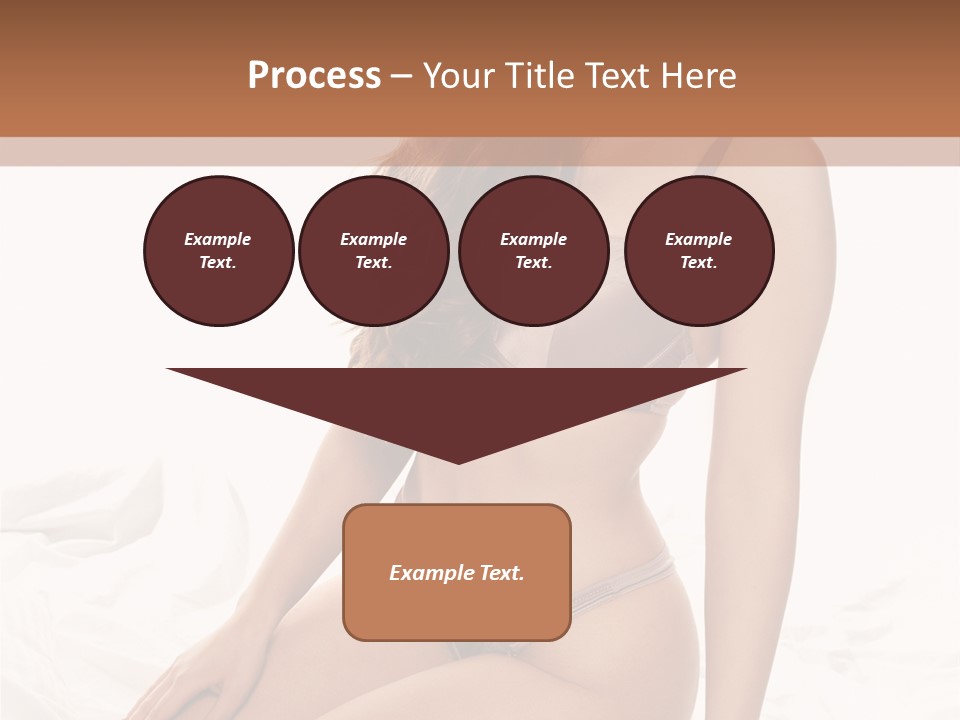 Lingerie Lifestyle Young Youthful PowerPoint Template
