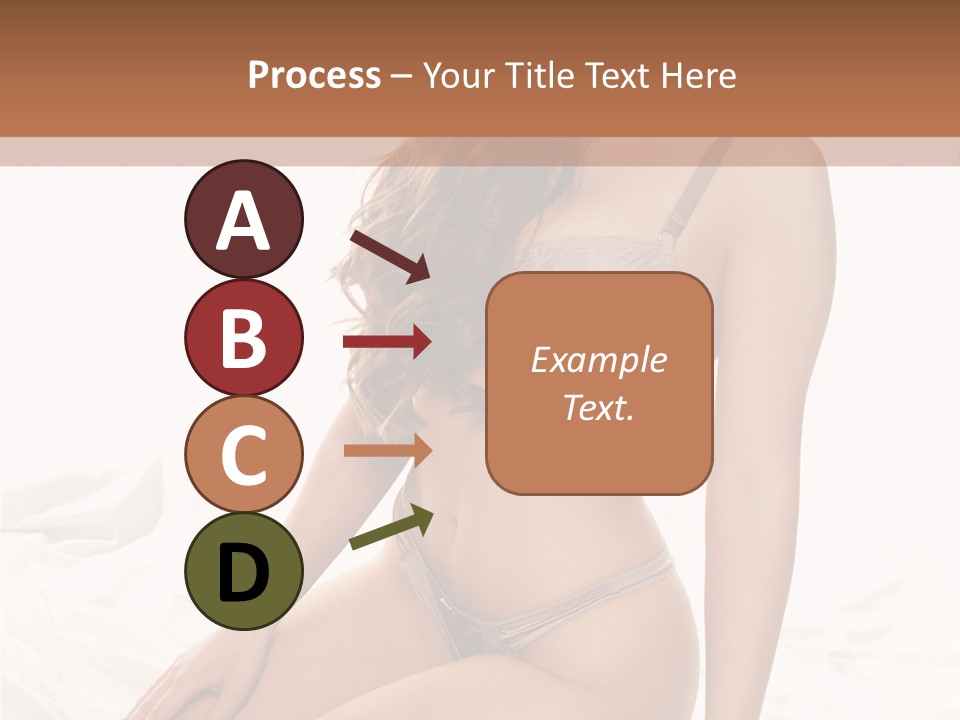 Lingerie Lifestyle Young Youthful PowerPoint Template