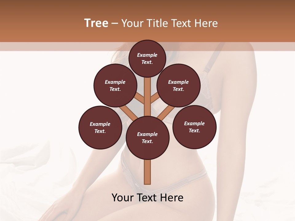 Lingerie Lifestyle Young Youthful PowerPoint Template