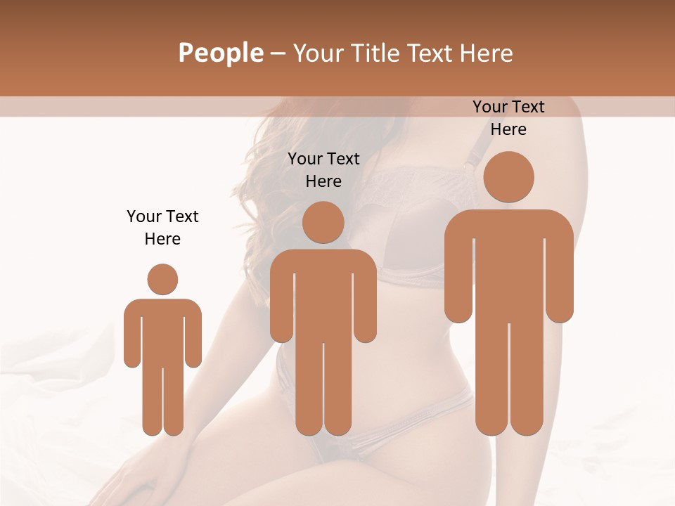 Lingerie Lifestyle Young Youthful PowerPoint Template