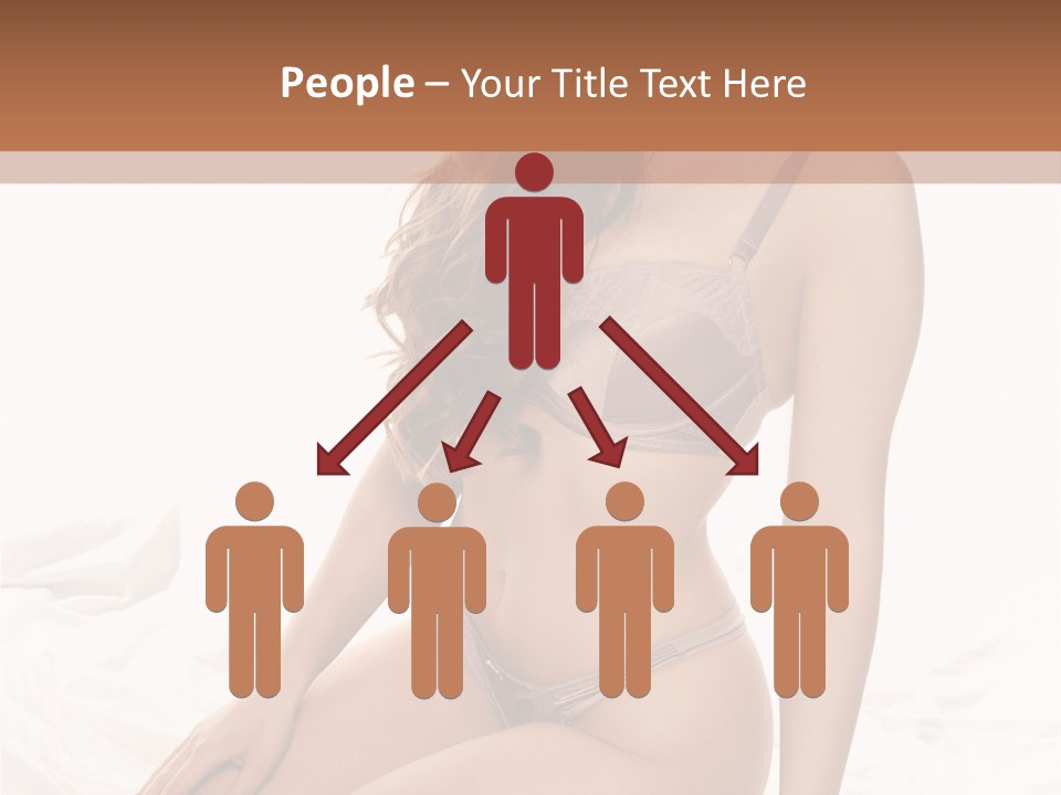 Lingerie Lifestyle Young Youthful PowerPoint Template