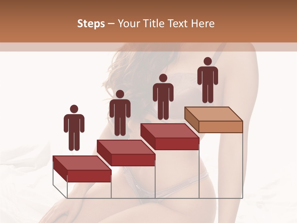 Lingerie Lifestyle Young Youthful PowerPoint Template