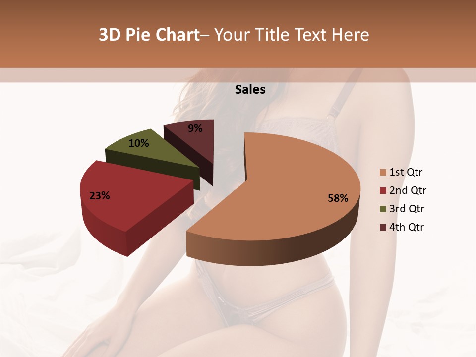 Lingerie Lifestyle Young Youthful PowerPoint Template