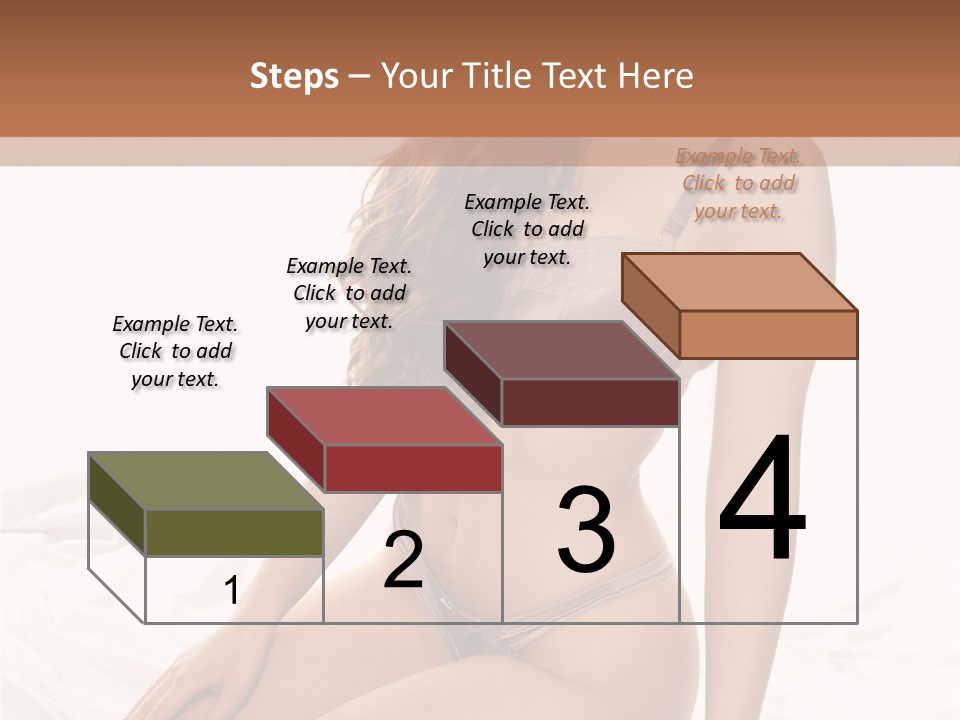 Lingerie Lifestyle Young Youthful PowerPoint Template