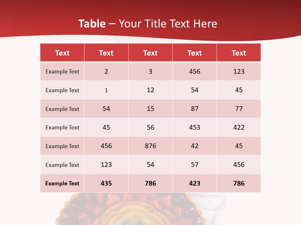 Female Smiling Preparation PowerPoint Template